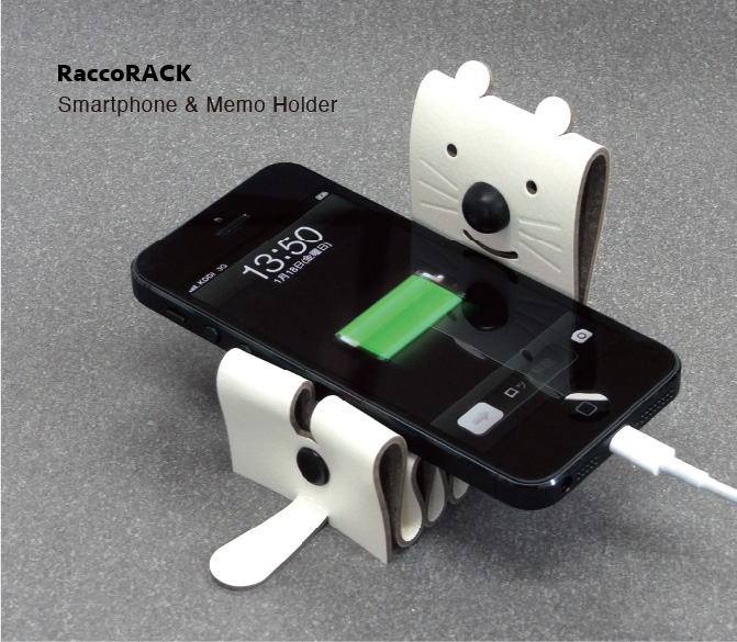 RaccoRACK Smartphone & Memo Holder